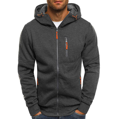 Karl | Casual Men's Zip-Up Hoodie