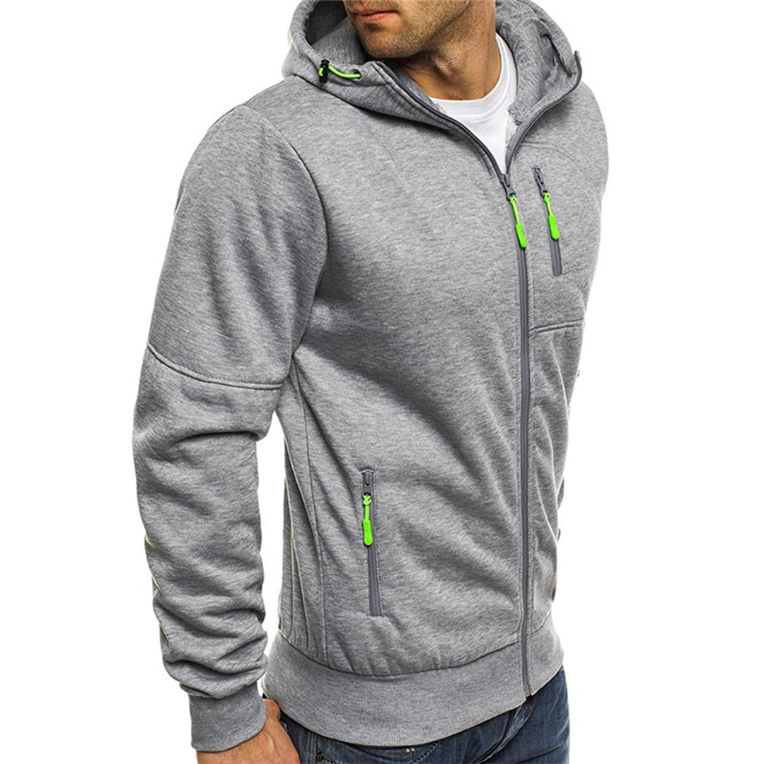 Karl | Casual Men's Zip-Up Hoodie