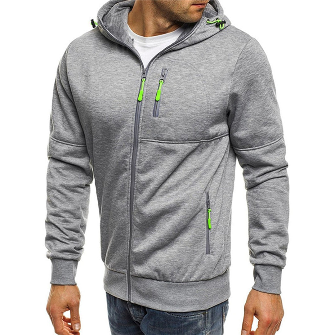 Karl | Casual Men's Zip-Up Hoodie