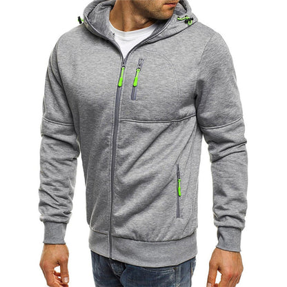 Karl | Casual Men's Zip-Up Hoodie