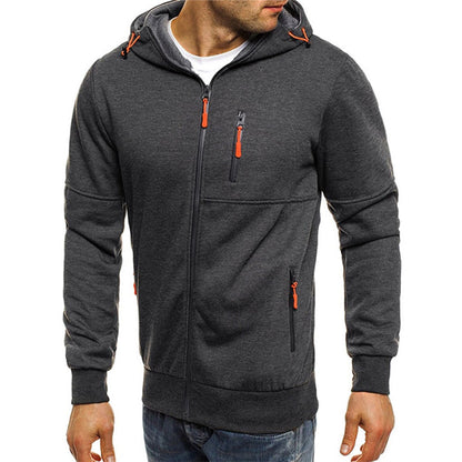 Karl | Casual Men's Zip-Up Hoodie