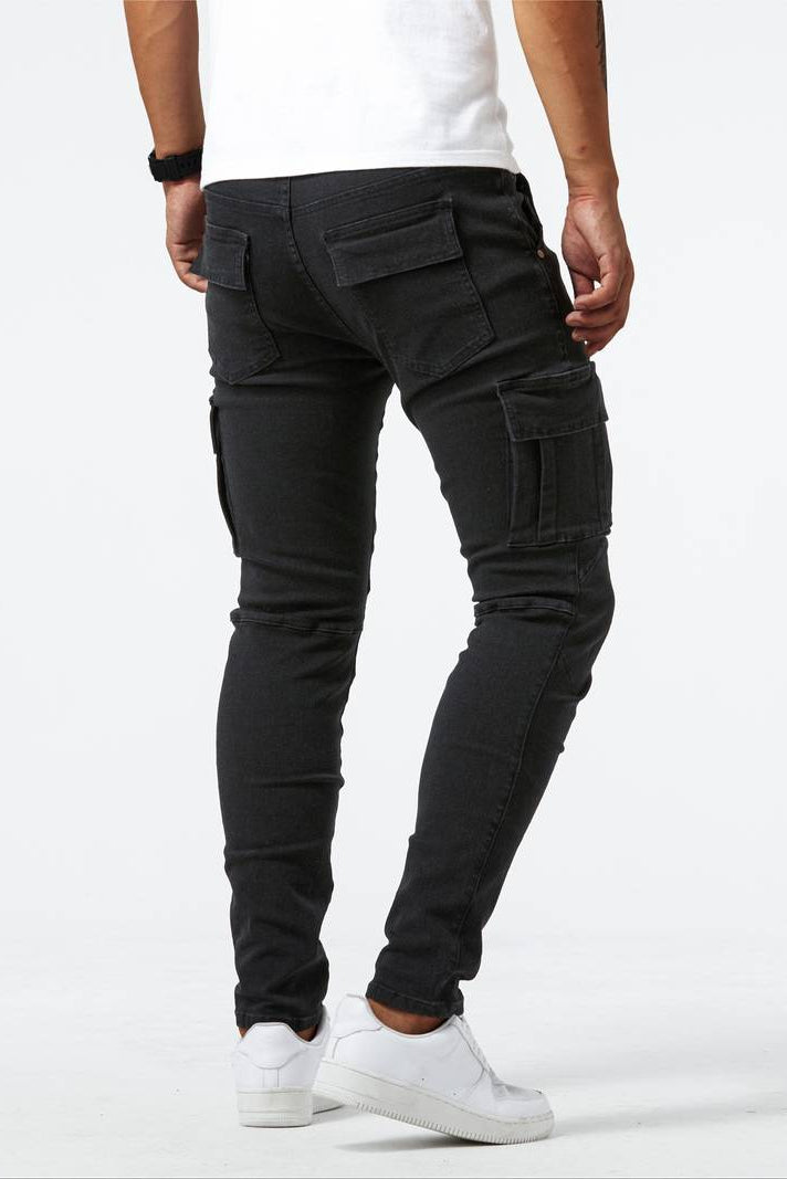 Trousers Men - Slim Fit Street Trend Cargo Trousers