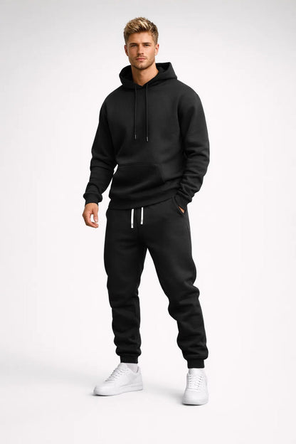 Tracksuit Men - Set Comfort Casual Tracksuit with Hood