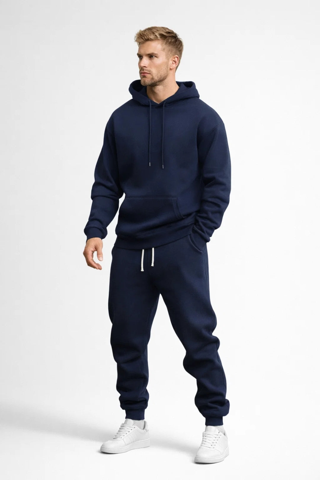 Tracksuit Men - Set Comfort Casual Tracksuit with Hood