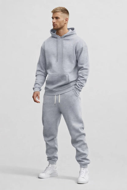 Tracksuit Men - Set Comfort Casual Tracksuit with Hood