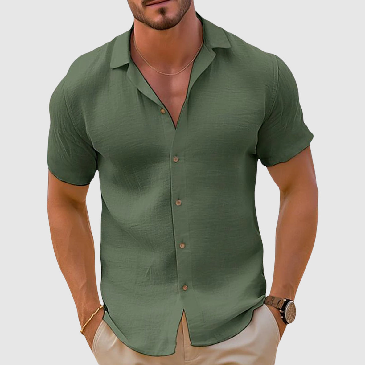 Men’s Designer Shirt | Short Sleeve
