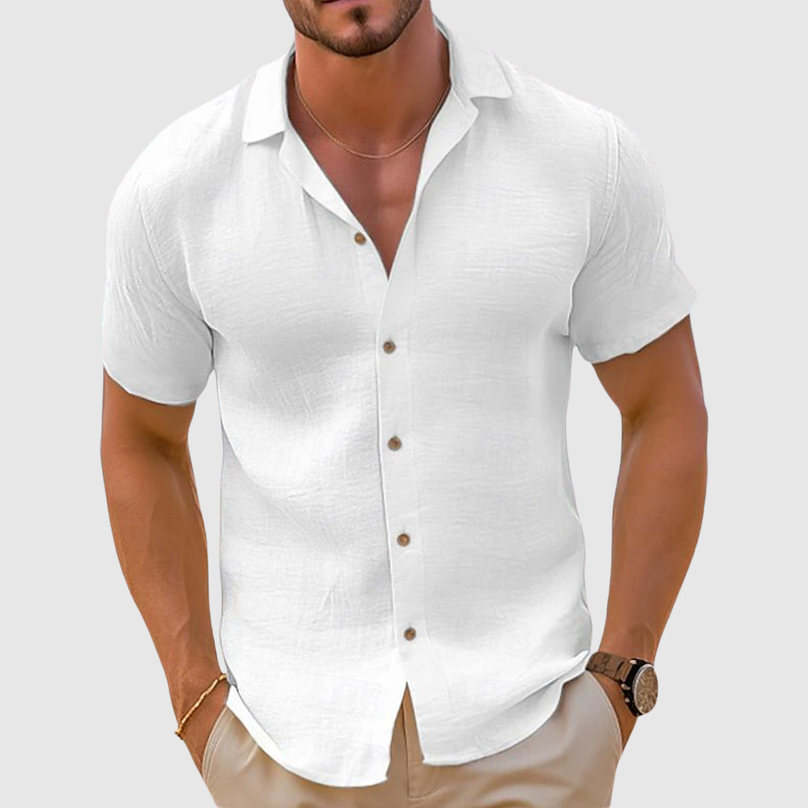 Men’s Designer Shirt | Short Sleeve