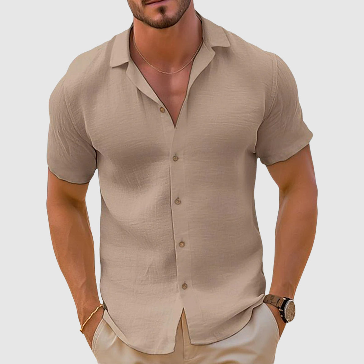 Men’s Designer Shirt | Short Sleeve