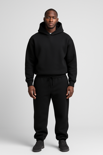 Set Men - Cotton Hoodie Joggers Outfit
