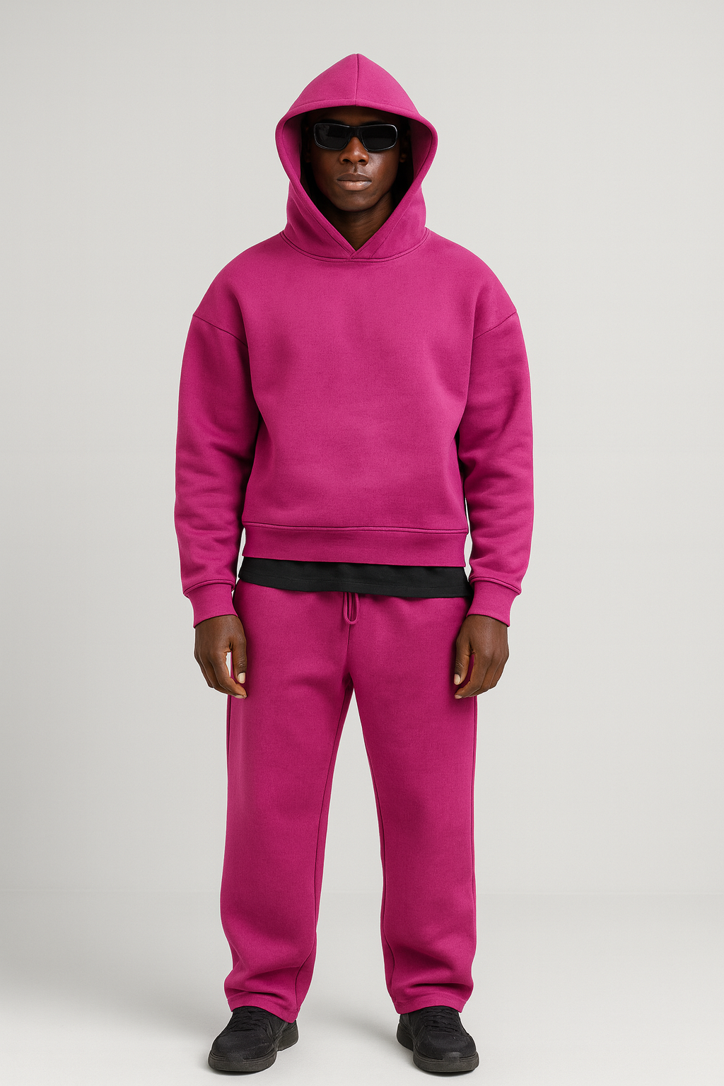 Set Men - Cotton Hoodie Joggers Outfit
