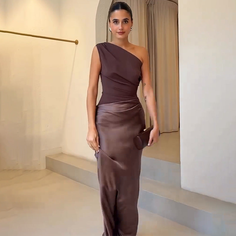 Women’s One Shoulder Maxi Dress | Summer