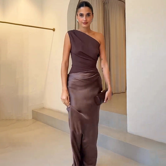 Women’s One Shoulder Maxi Dress | Summer