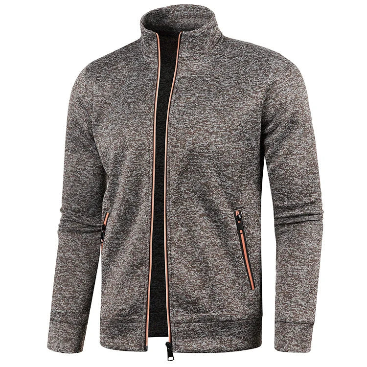 Knitted Cardigan with Intricate Pattern Detail