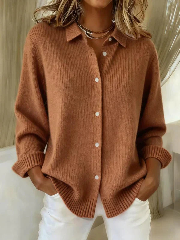 Leandra - Elegant Long Cardigan