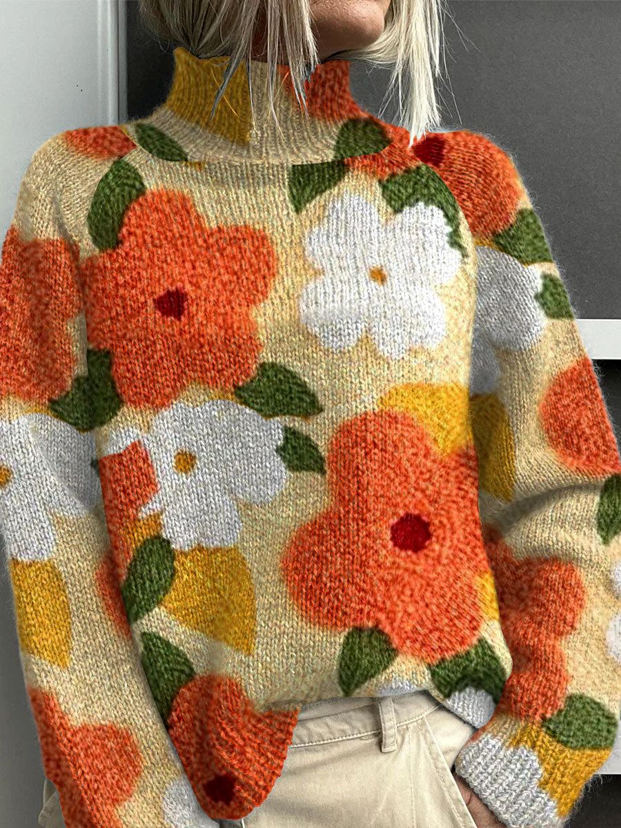 Jessie | Cosy Floral Jumper