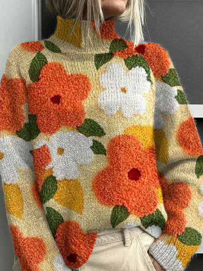 Jessie | Cosy Floral Jumper
