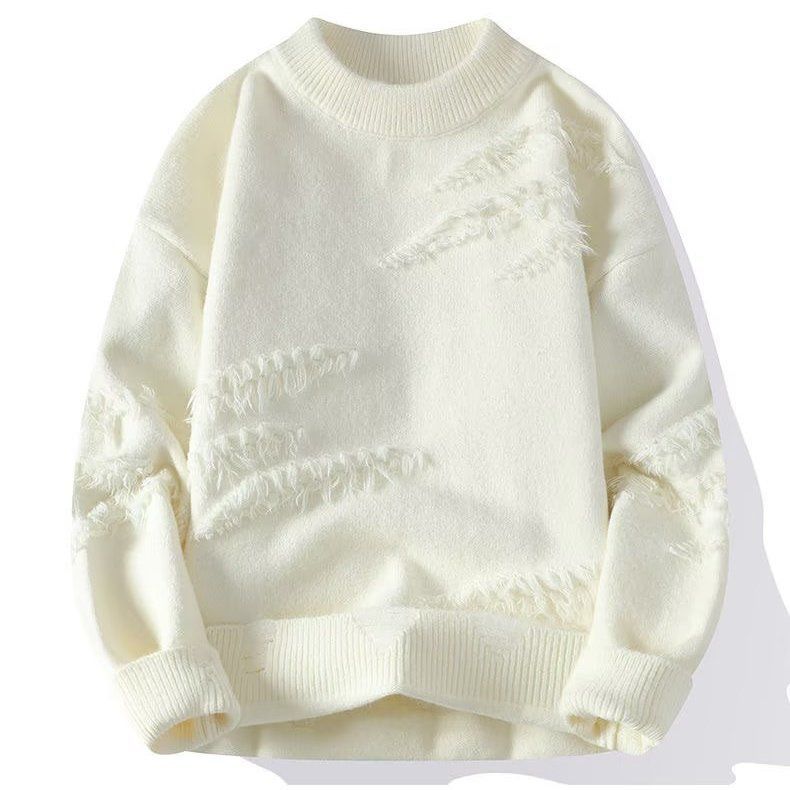 FRESH LABEL | Ripped Edge Sweater
