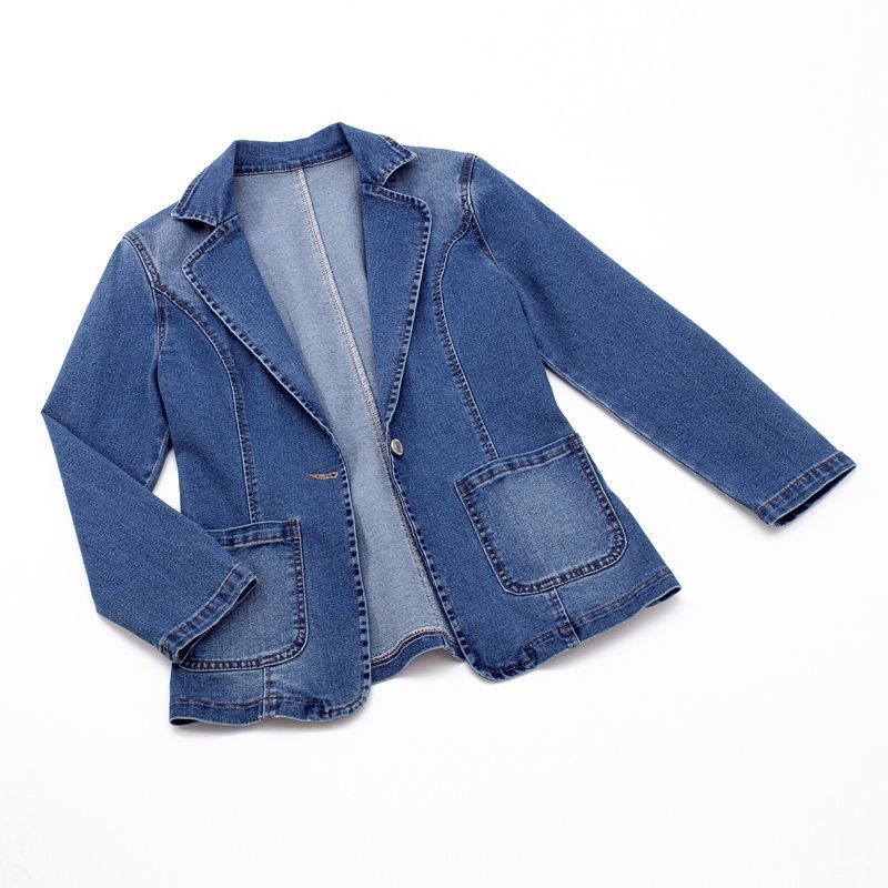 Mellie™ - Classic Denim Blazer
