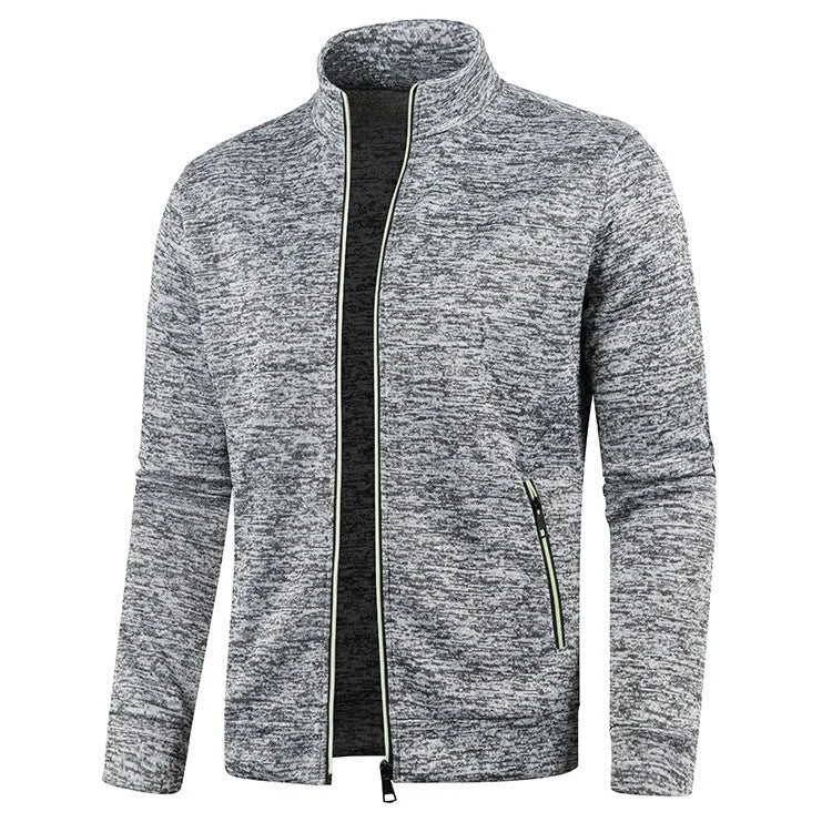 Knitted Cardigan with Intricate Pattern Detail