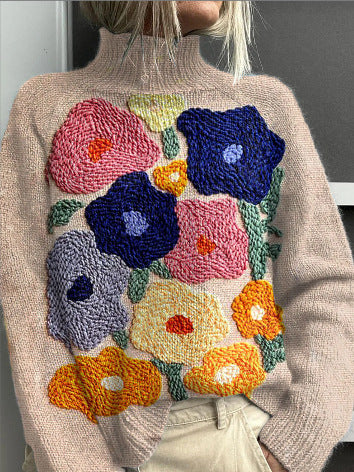 Jessie | Cosy Floral Jumper