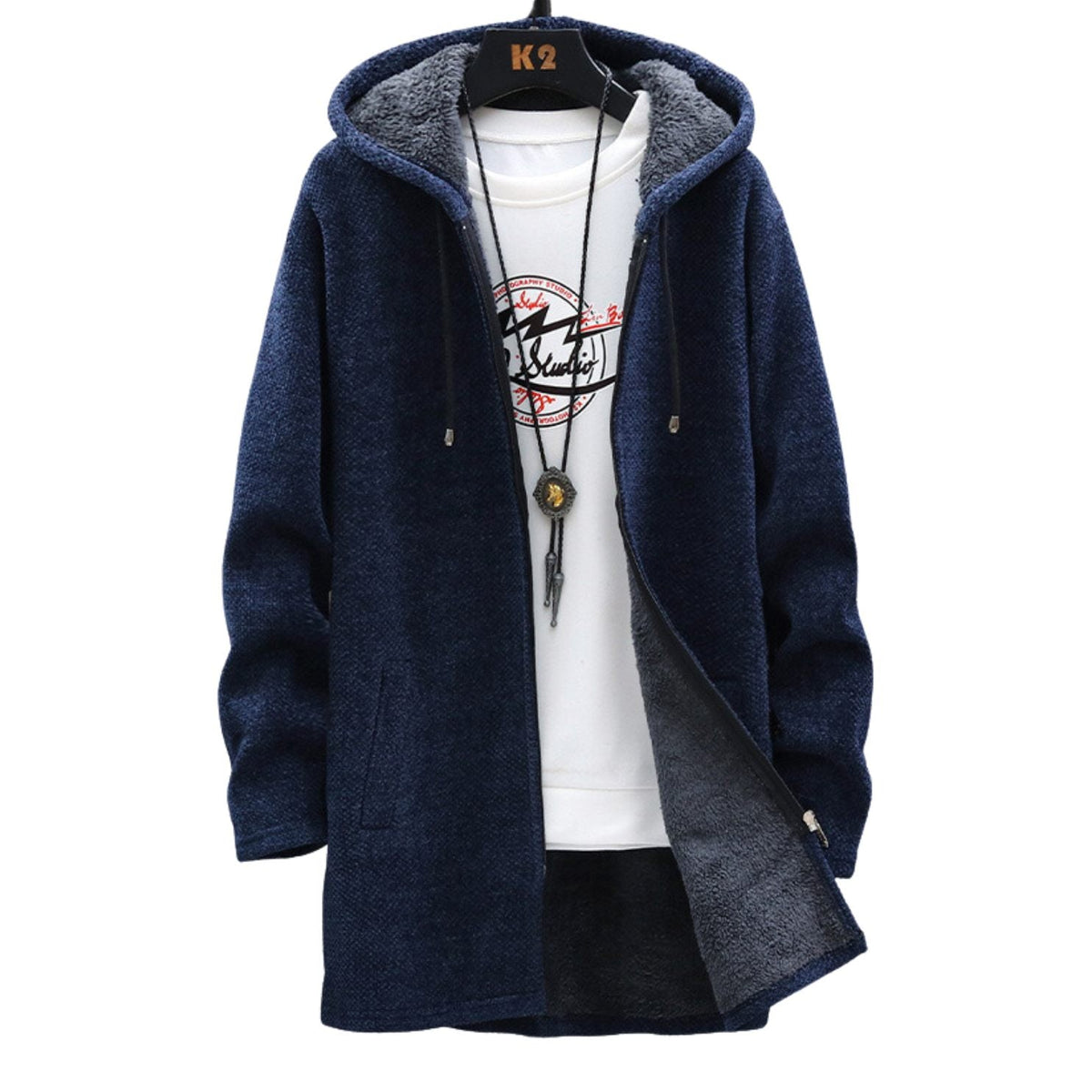 Rosie | Longline Zip Hoodie