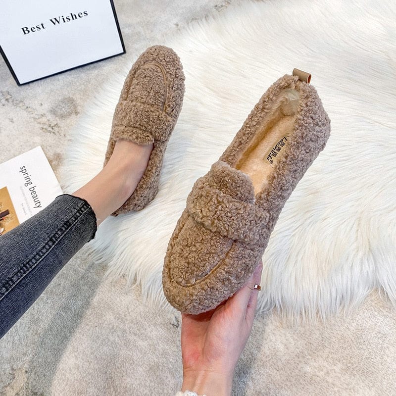 Rema | Ultra Comfortable Teddy Loafers