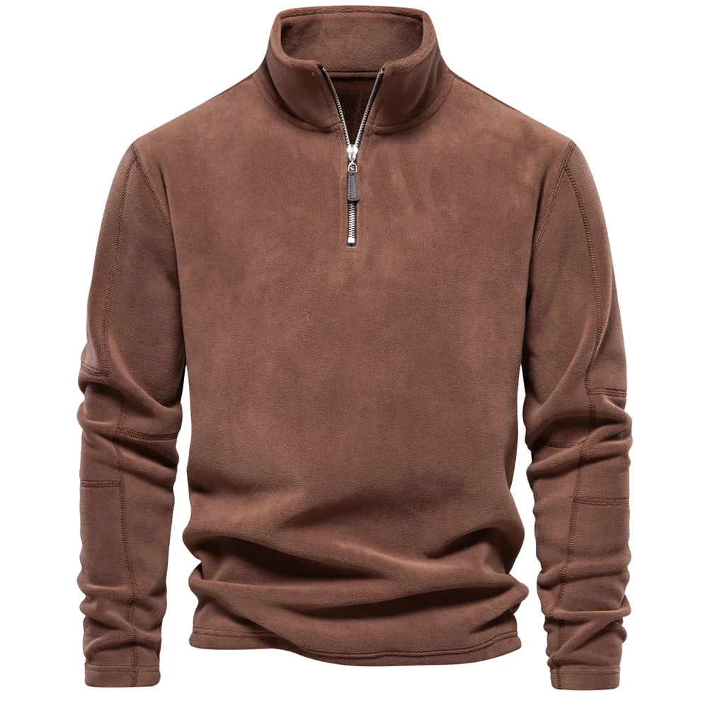 FRESH LABEL | Luuk Fleece Quarter-Zip