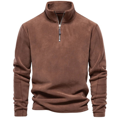 FRESH LABEL | Luuk Fleece Quarter-Zip