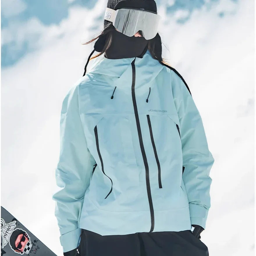 Gilda | Waterproof Ski Jacket Hooded for Women