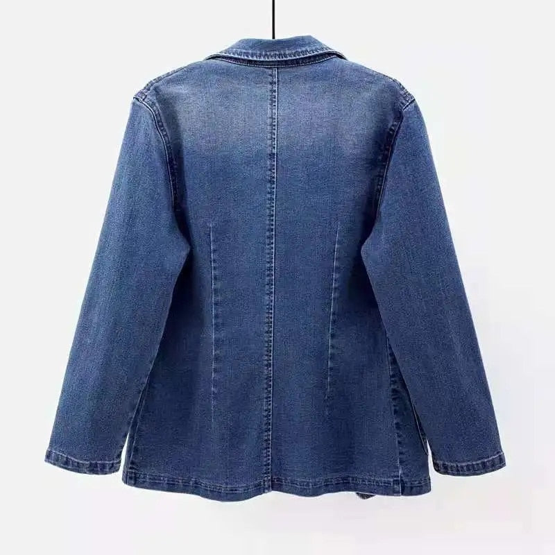 Mellie™ - Classic Denim Blazer