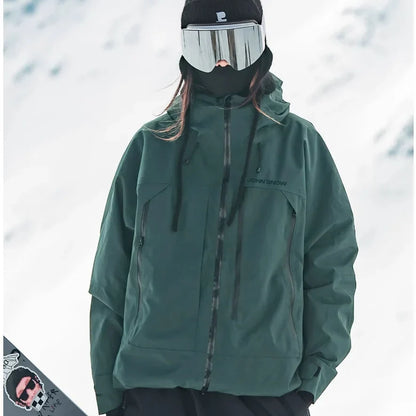 Gilda | Waterproof Ski Jacket Hooded for Women