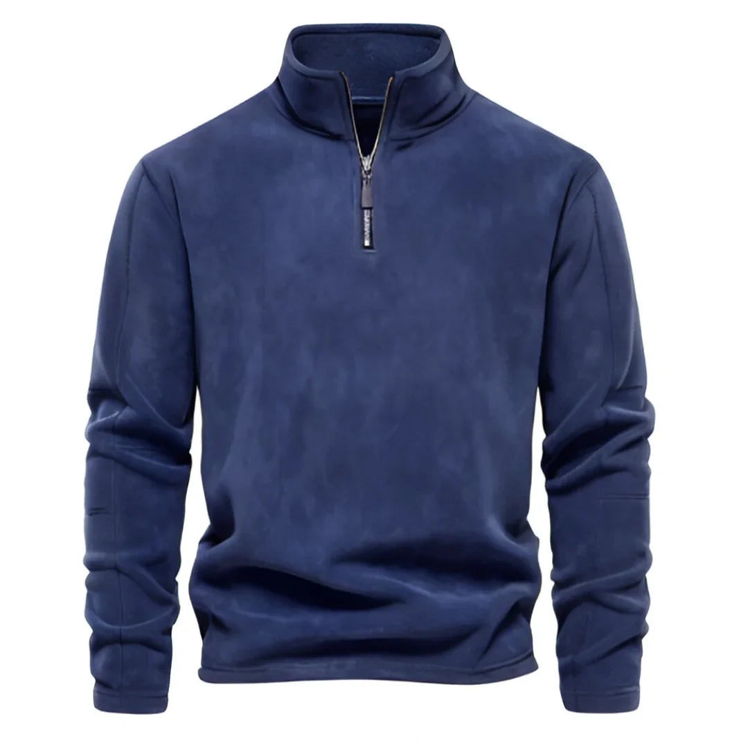 FRESH LABEL | Luuk Fleece Quarter-Zip