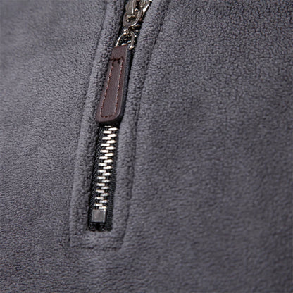 FRESH LABEL | Luuk Fleece Quarter-Zip