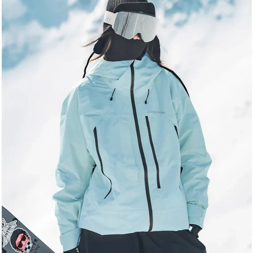 Gilda | Waterproof Ski Jacket Hooded for Women