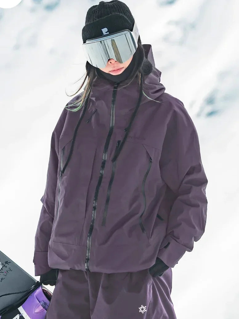Gilda | Waterproof Ski Jacket Hooded for Women