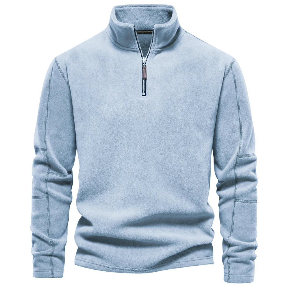 FRESH LABEL | Luuk Fleece Quarter-Zip