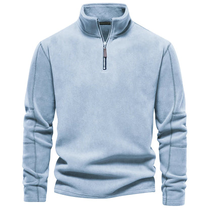 FRESH LABEL | Luuk Fleece Quarter-Zip