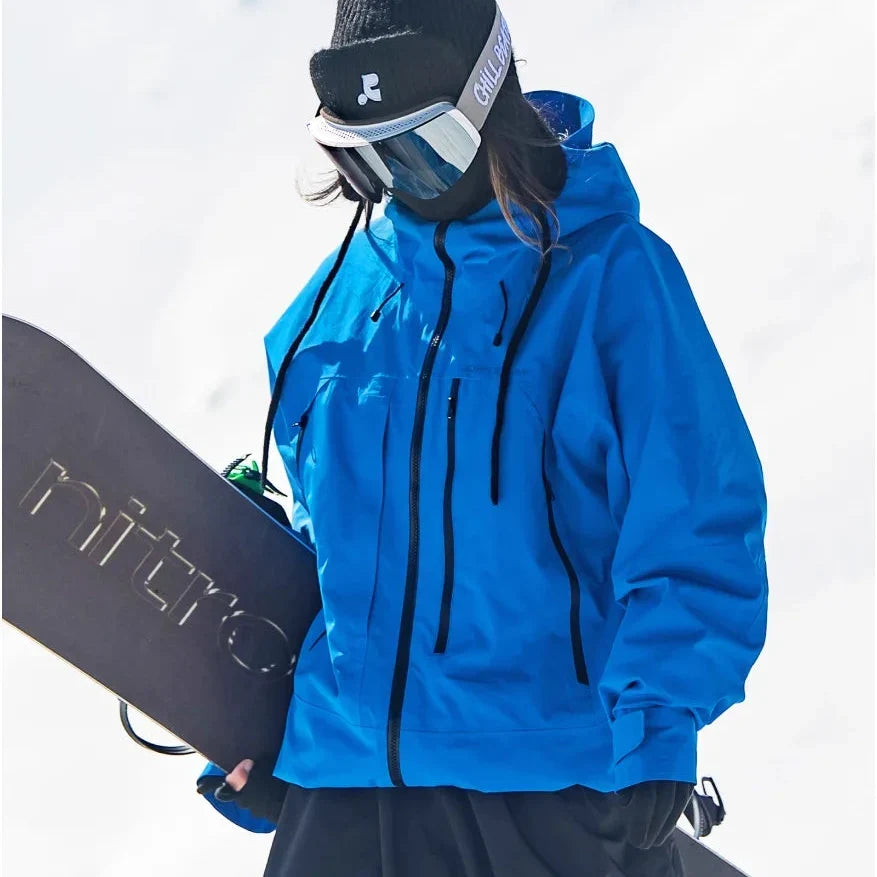 Gilda | Waterproof Ski Jacket Hooded for Women