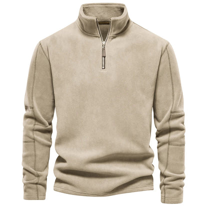 FRESH LABEL | Luuk Fleece Quarter-Zip