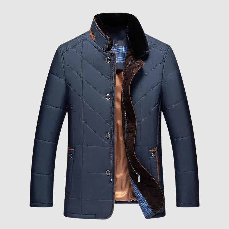 Timeless Comfort Jacket | Cotton-Polyester Blend Outerwear