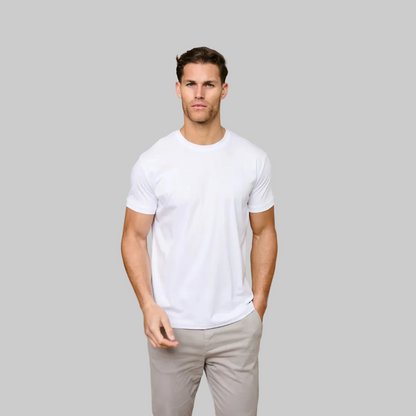 Men's Tight Crew-Neck T-Shirt | White