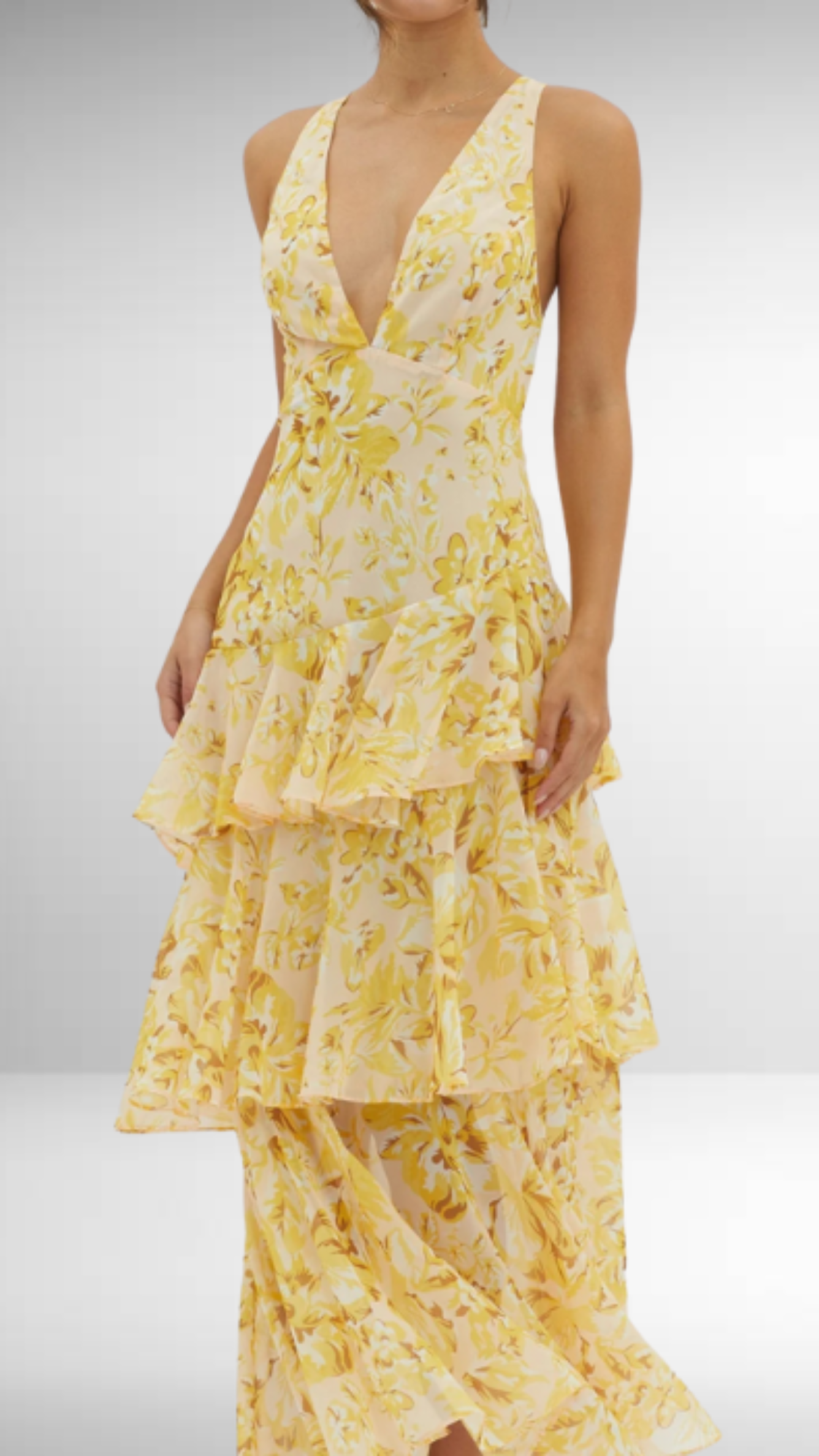 Women’s Summer Ruffle Dress | Maxi