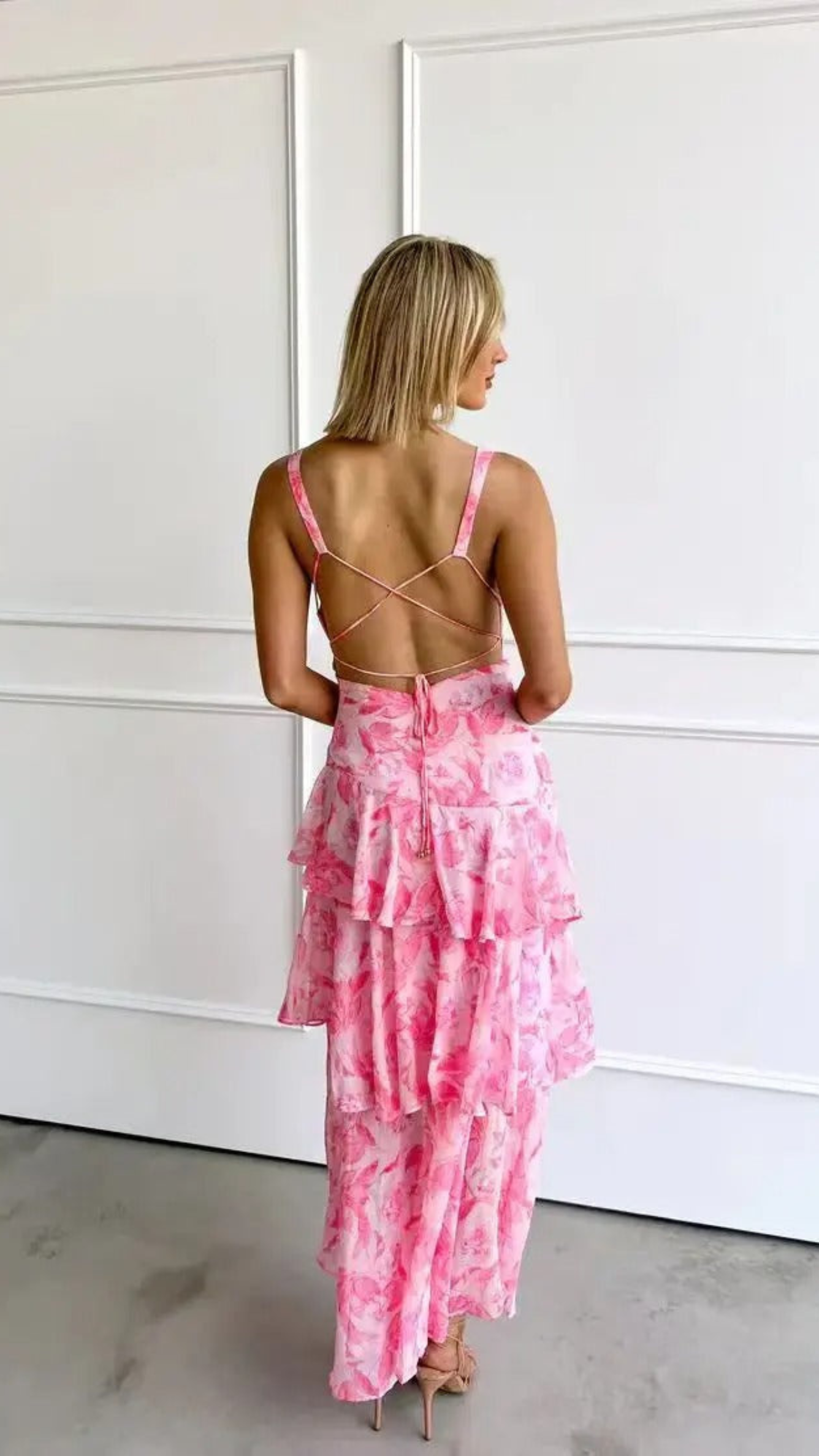 Women’s Summer Ruffle Dress | Maxi