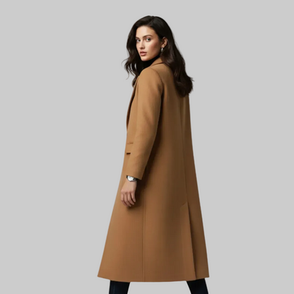 Women’s Elegant Long Overcoat | Winter