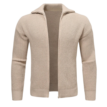 Donald | Zip-Up Cardigan