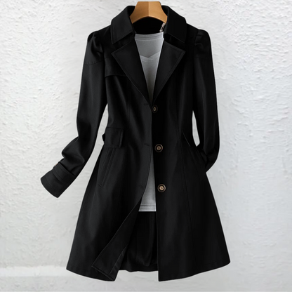 Olivia – Elegant Vintage Trench Coat