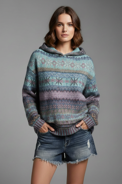 Dakota | Women's Hoodie with Hood and Ribbed Cuffs