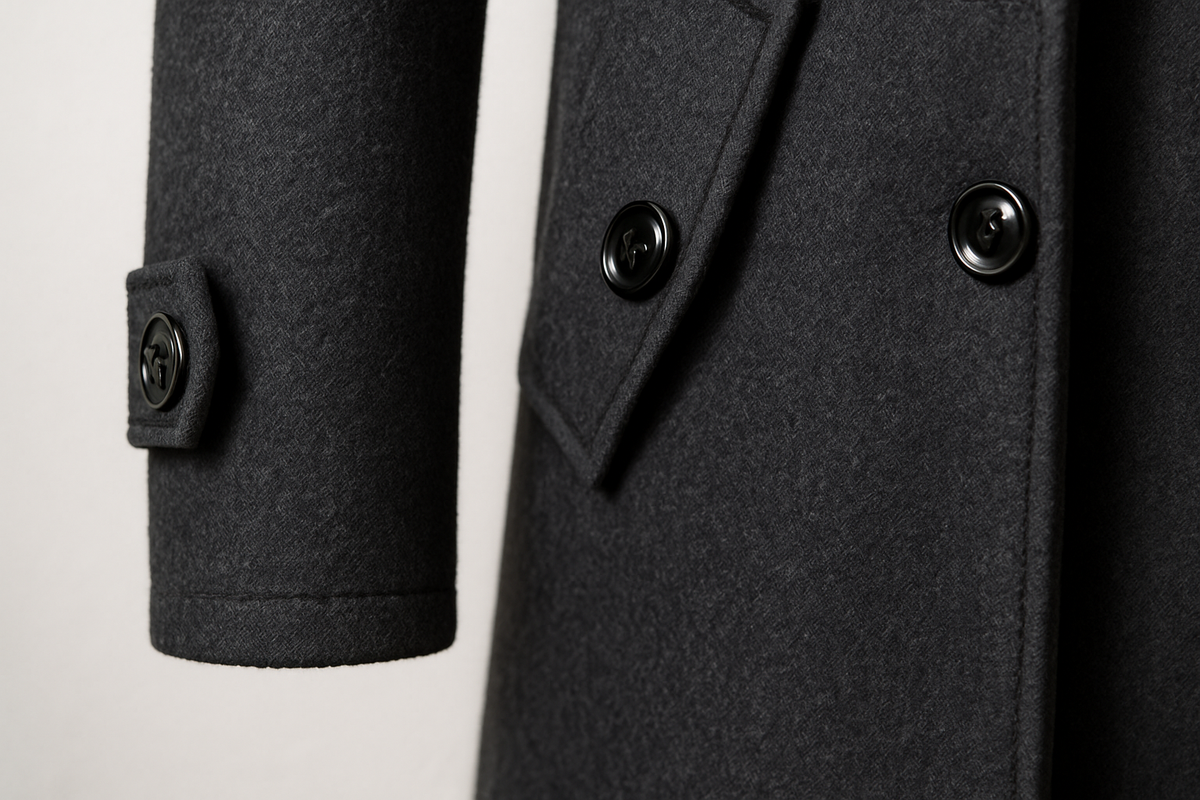 FRESH LABEL | Marcus Wollen Overjas