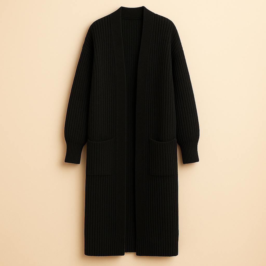 Fresh Label | Noor Lang Gebreid Vest