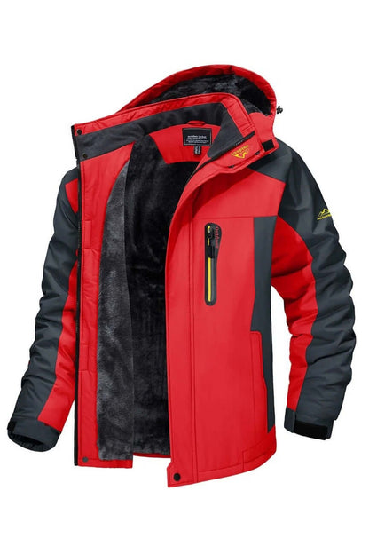 Men's Waterproof Fleece Winter Jacket